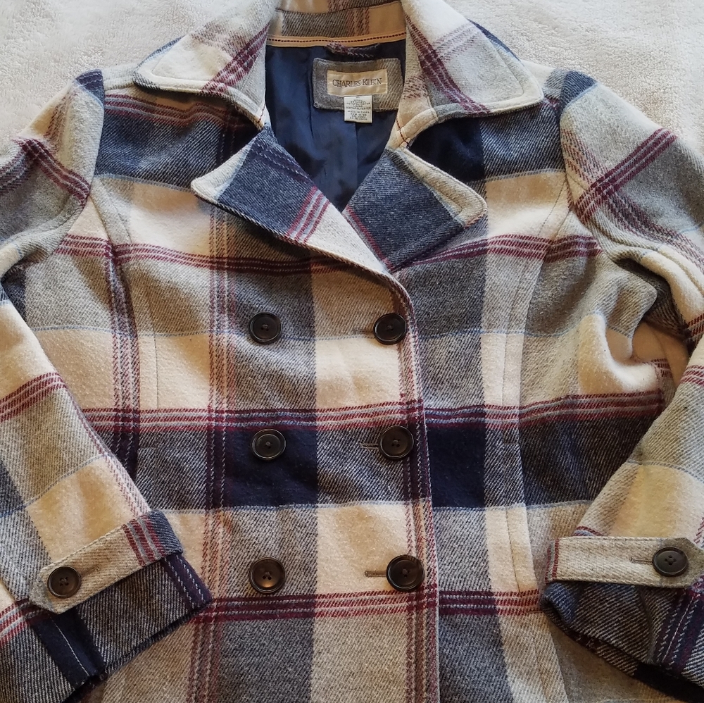 Charles Klein Women's Pea coat - Picture 3 of 6